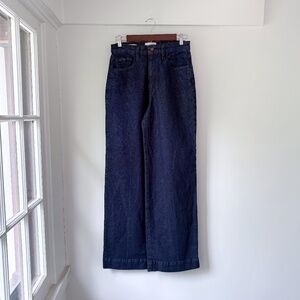 NWOT Women's High Rise Relaxed Fit Full Wide Leg Jeans Midweight Size 6
